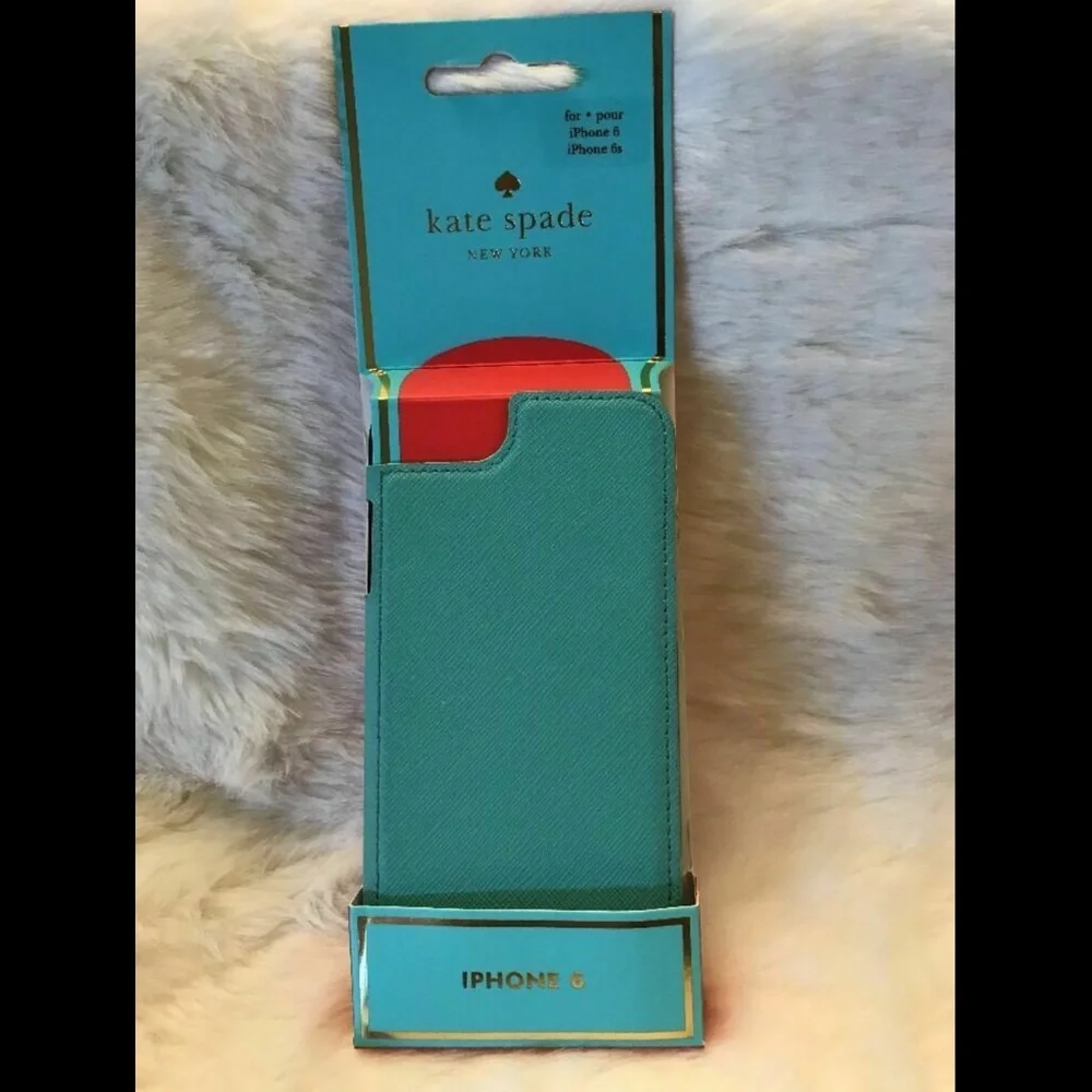 NWD $70 kate spade‎ new york 'Cedar Street' iPhone 6 & 6s Case Leather +Mirror